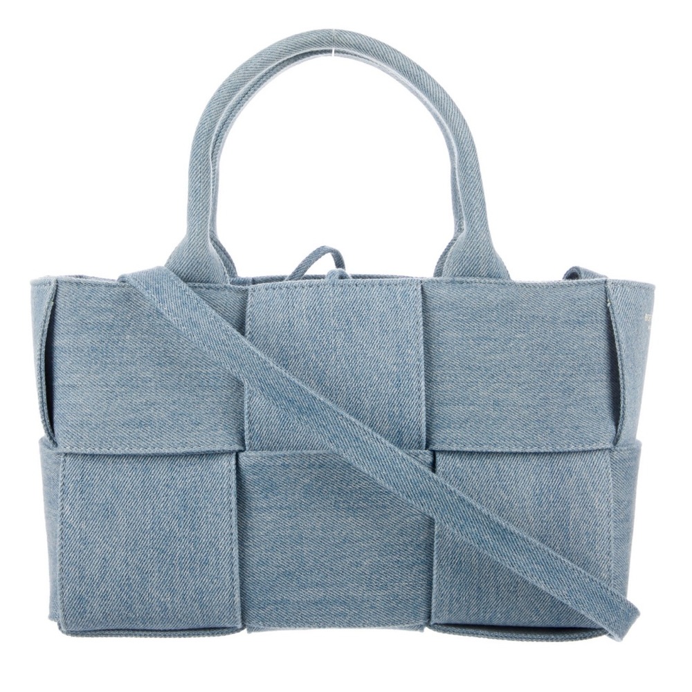 ISO Bottega Veneta Denim Mini Arco Tote - Picture 1 of 1